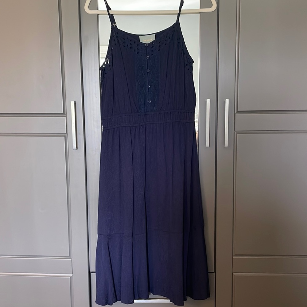 Anthropologie Skies are Blue Midi Dress